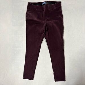 Old Navy Rock Star jegging burgundy